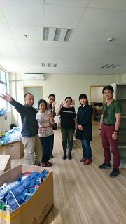 養芯会、ボランティア参加。