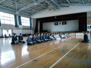 ８月３１日の稽古会