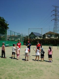 第５回デフジュニアテニスクリニックデフジュニアテニスクリニック