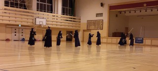 感染症対策をして、しっかり稽古！