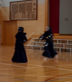 稽古、そして卒団式