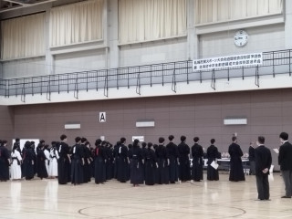 札幌市民大会剣道競技会厚別区予選会 兼 中学生剣道 錬成大会厚別区選考会出場