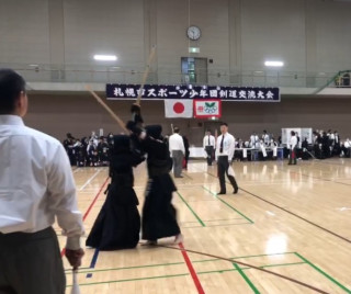 スポーツ少年団剣道交流大会に出場