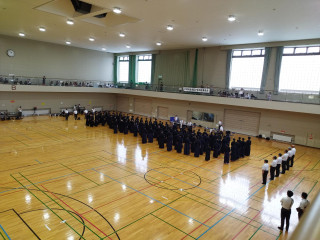 札幌剣道連盟少年剣道錬成会参加