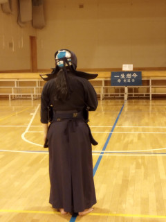 本日の稽古　剣士達の成長を感じる