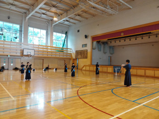 本日の稽古　夏ノ暑サニモマケズ