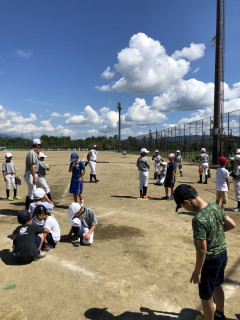 ⚾️「夏休み野球体感ゲーム」一日目