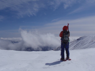 第１5回一人追悼登山・山スキーに行ってきました。