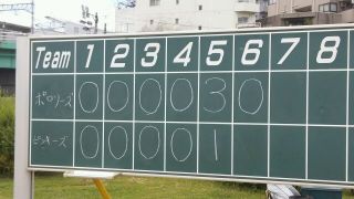 ピンキーズ戦(リーグ戦)