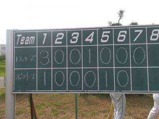 試合トラッカーズ戦