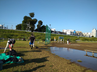 トラッカーズとの練習試合