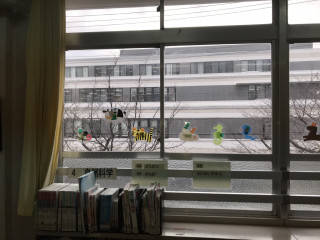 整理活動(1月の装飾)