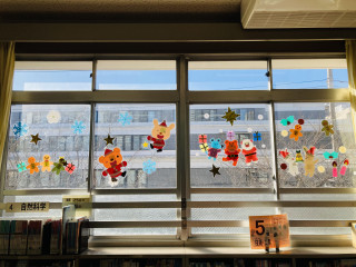 整理活動(装飾:クリスマス)