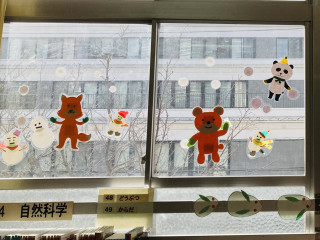 整理活動(装飾:冬)