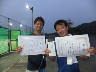 第14回綾川町民テニス大会男子綾川クラス表彰チーム