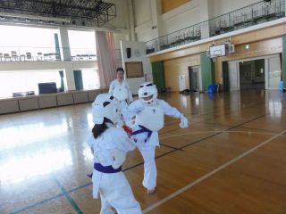 2015年05月31日琉球少林流月心会土橋支部練習風景