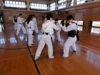 月心会土橋支部練習