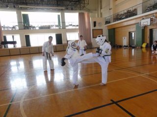 月心会土橋支部練習