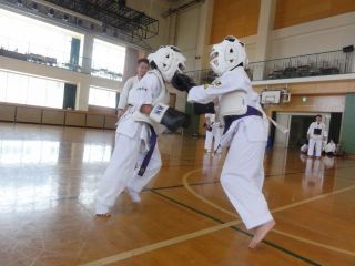 月心会土橋支部練習