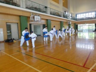 月心会土橋支部練習