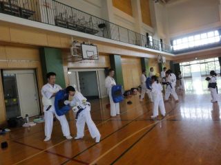 月心会土橋支部練習