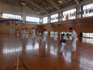 月心会土橋支部練習