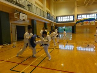 月心会土橋支部練習