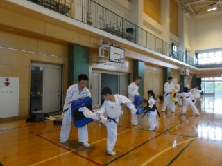 月心会土橋支部練習