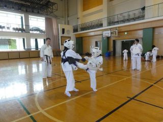 月心会土橋支部練習