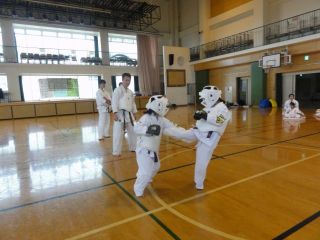 月心会土橋支部練習