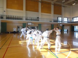 月心会土橋支部練習