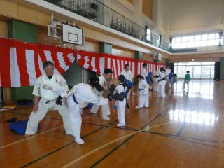 月心会土橋支部練習