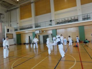 月心会土橋支部練習