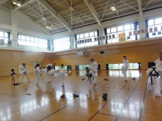 月心会土橋支部練習