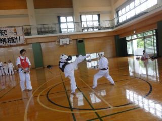 月心会土橋支部練習