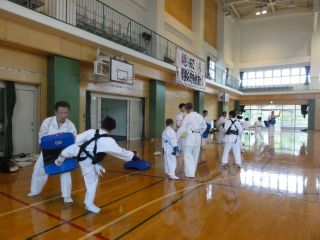 月心会土橋支部練習