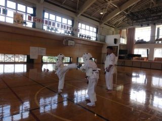 月心会土橋支部練習