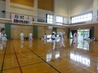 月心会土橋支部練習