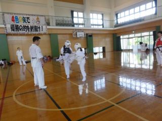 月心会土橋支部練習