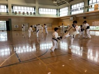 月心会土橋支部練習