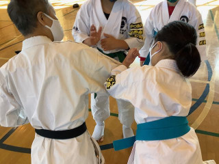 月心会土橋支部練習