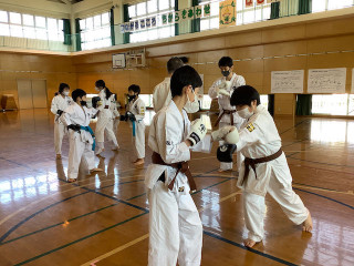 月心会土橋支部練習