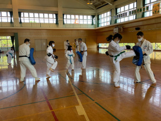 月心会土橋支部練習