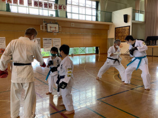 月心会土橋支部練習