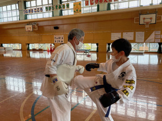 月心会土橋支部練習