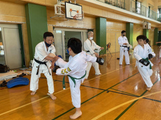 月心会土橋支部練習