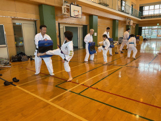 月心会土橋支部練習