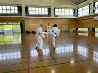 月心会土橋支部練習