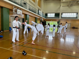 月心会土橋支部練習