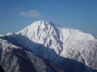 2014～15年末年始登山 鳳凰三山縦走(夫婦水入らず山行)